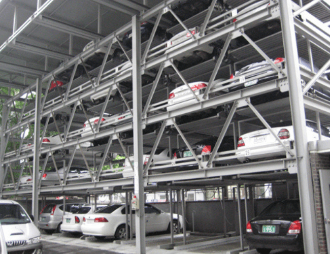Puzzle Pole Car Parking System-Star Nine Elevators