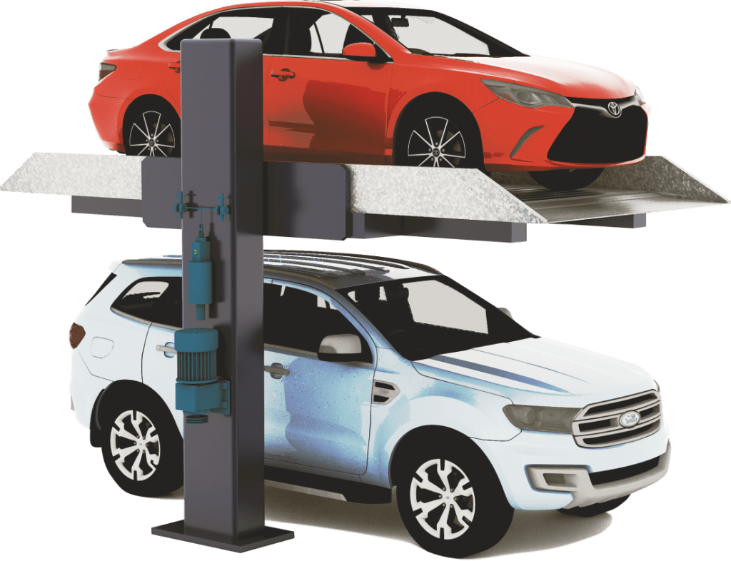 Single Pole Car Parking System- Star Nine Elevators